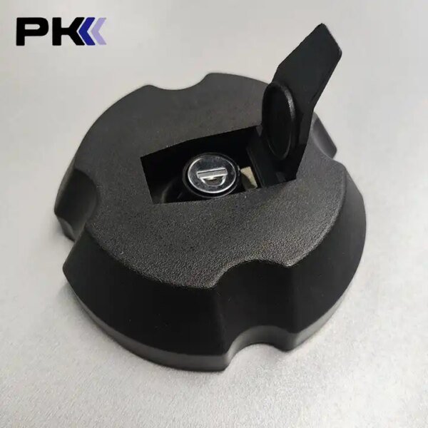 Exterior parts fuel tank cover gas cap with locks key for Scania 1122696 1673698 - Image 3