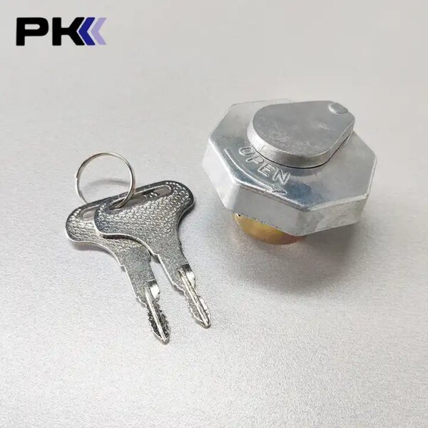 MB022737 New Fuel Filler Cap With Keys Gas Cover For MITSUBISHI L-200 L-300 MAZDA T3000 T3500 - Image 5