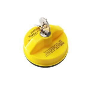 Locking Fuel Cap OEM 10504  Lock Gas Cover Compatible with JEEP GLADIATOR WRANGLER TOYOTA